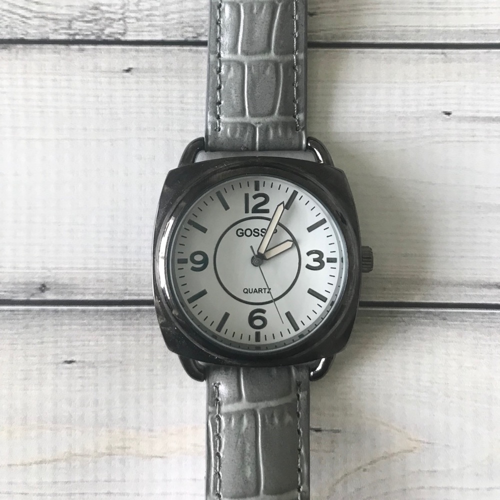 Grey and Gunmetal Watch